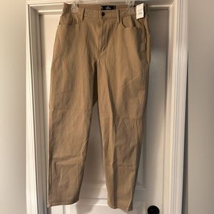 Hollister Ultra High Rise Mom Khaki Pant